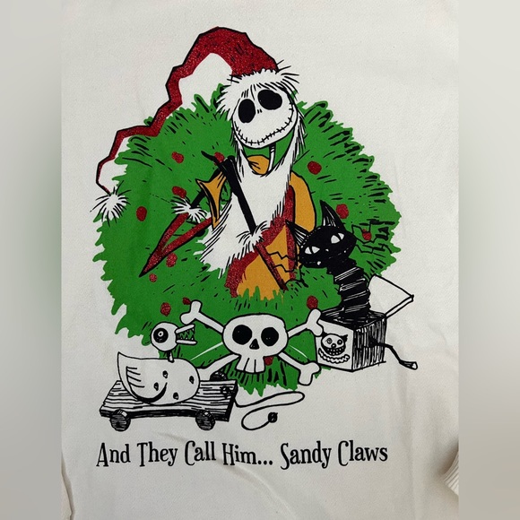 Nightmare Before Christmas sweatshirt size XL - Picture 2 of 6